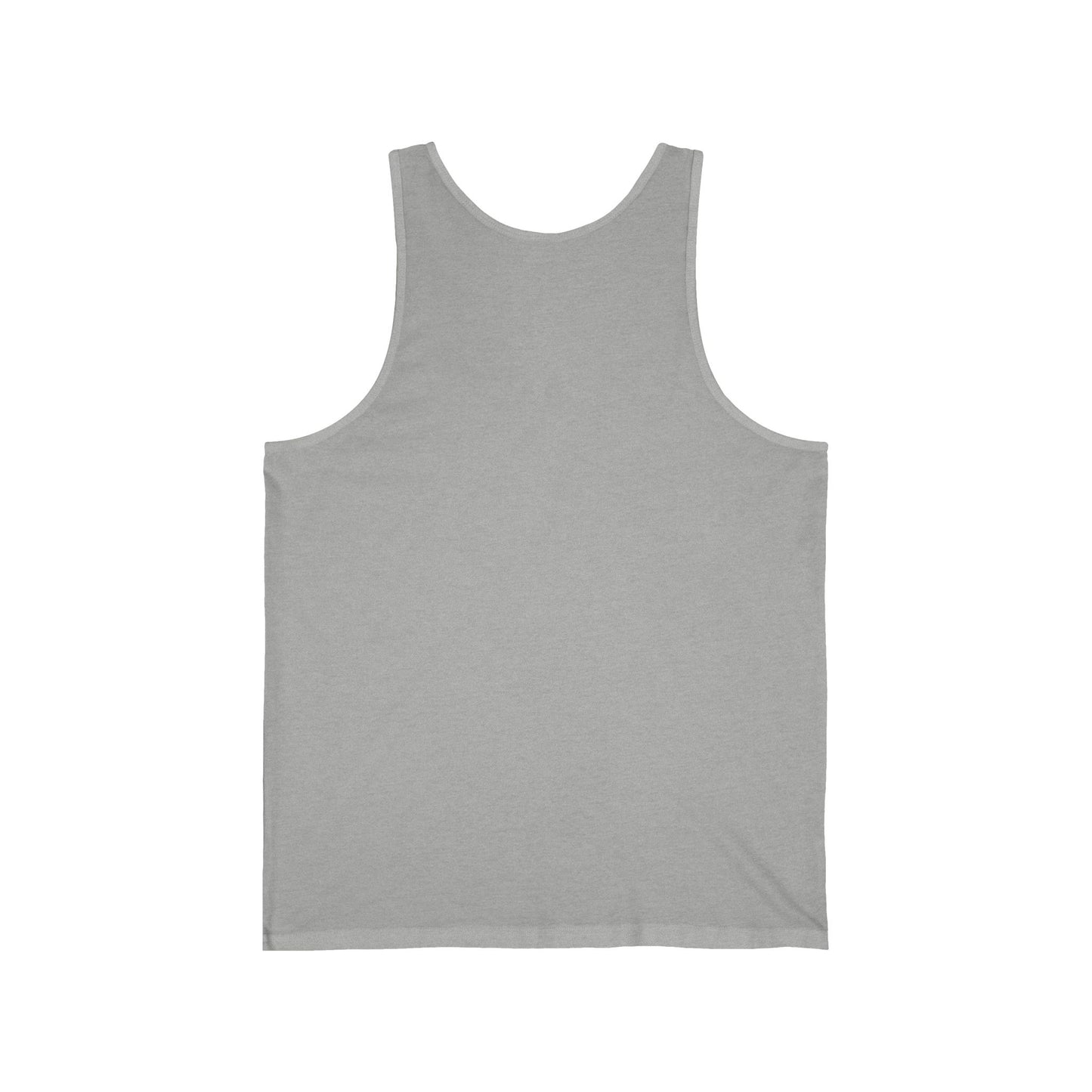 Gray tank top on a white background