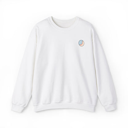 Minimal Yin Yang Crewneck Sweatshirt
