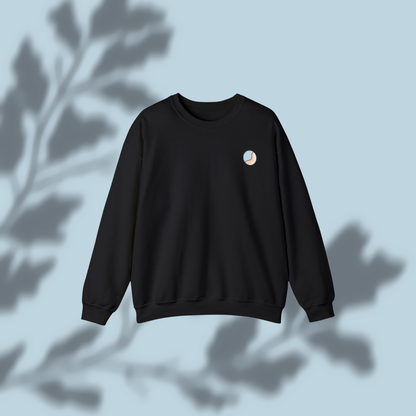 Minimal Yin Yang Crewneck Sweatshirt